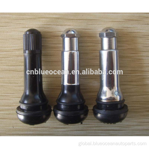 Snap in Tyre Valve standard rubber snap tubeless tire valves Factory